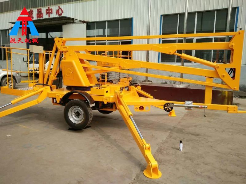 拖車折臂式升降平臺(tái)
